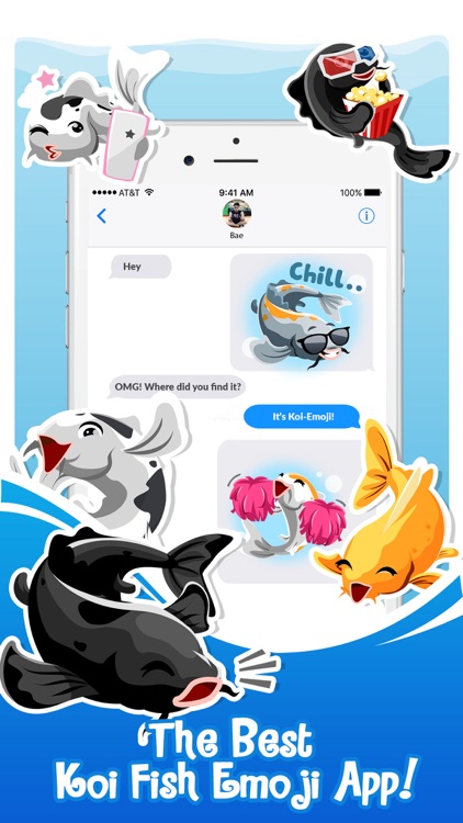 Koi Fish Emojis – Carp Sticker screenshot-3