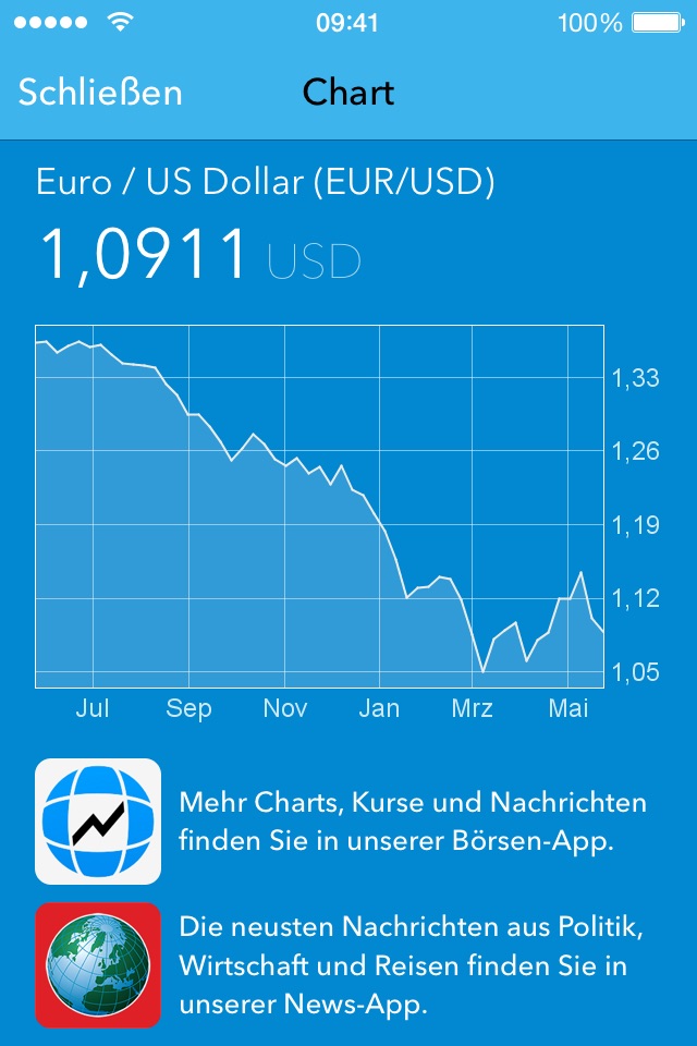 Währungsrechner - Finanzen100 screenshot 2