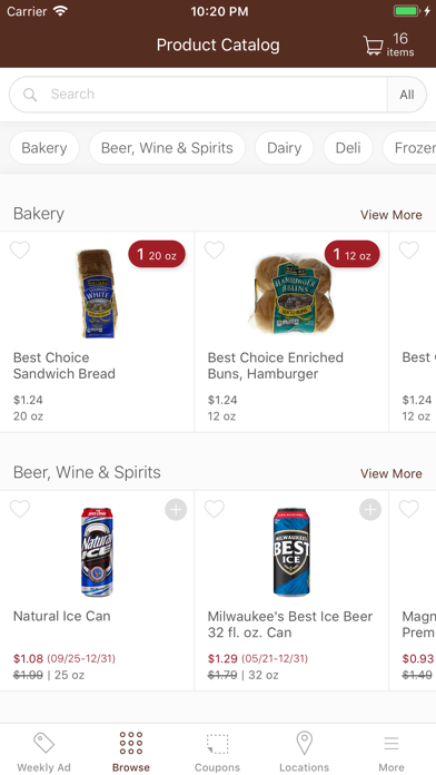 Hays SuperMarkets Screenshot