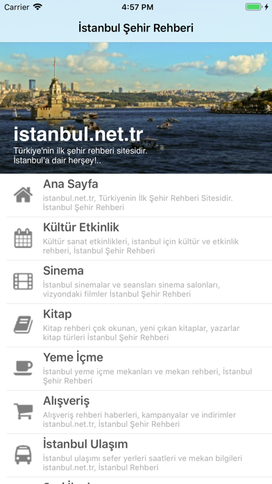 Screenshot #1 pour istanbul.net.tr