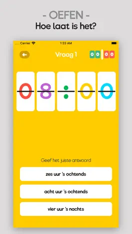 Game screenshot KlokWijs - leren klokkijken apk