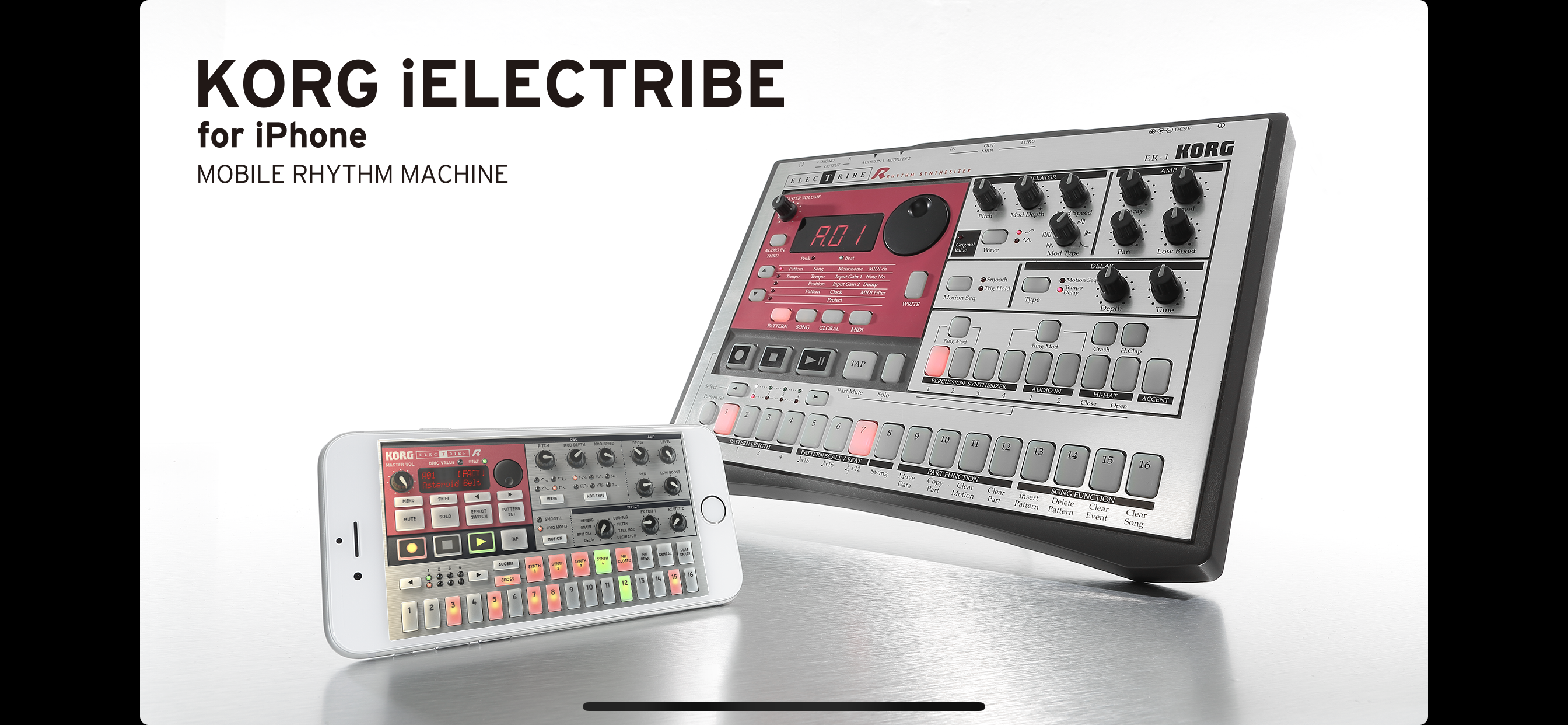 KORG iELECTRIBE for iPhone