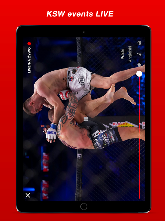 KSW iPad screenshot 3 - Sports app