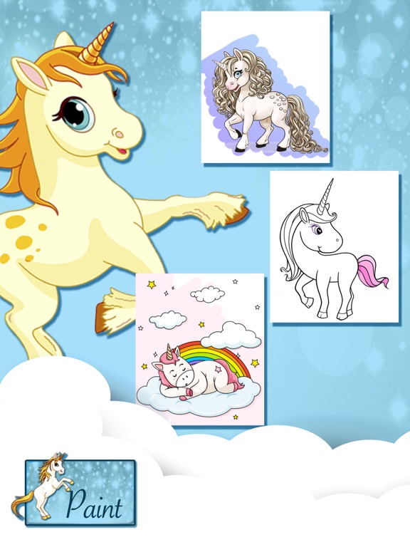 Screenshot #4 pour Mon Unicorns Coloring Book