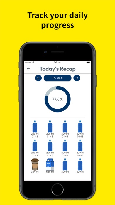 Water Tracker: WaterUp Screenshot