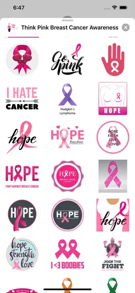 Game screenshot Think Pink Cancer Awareness hack