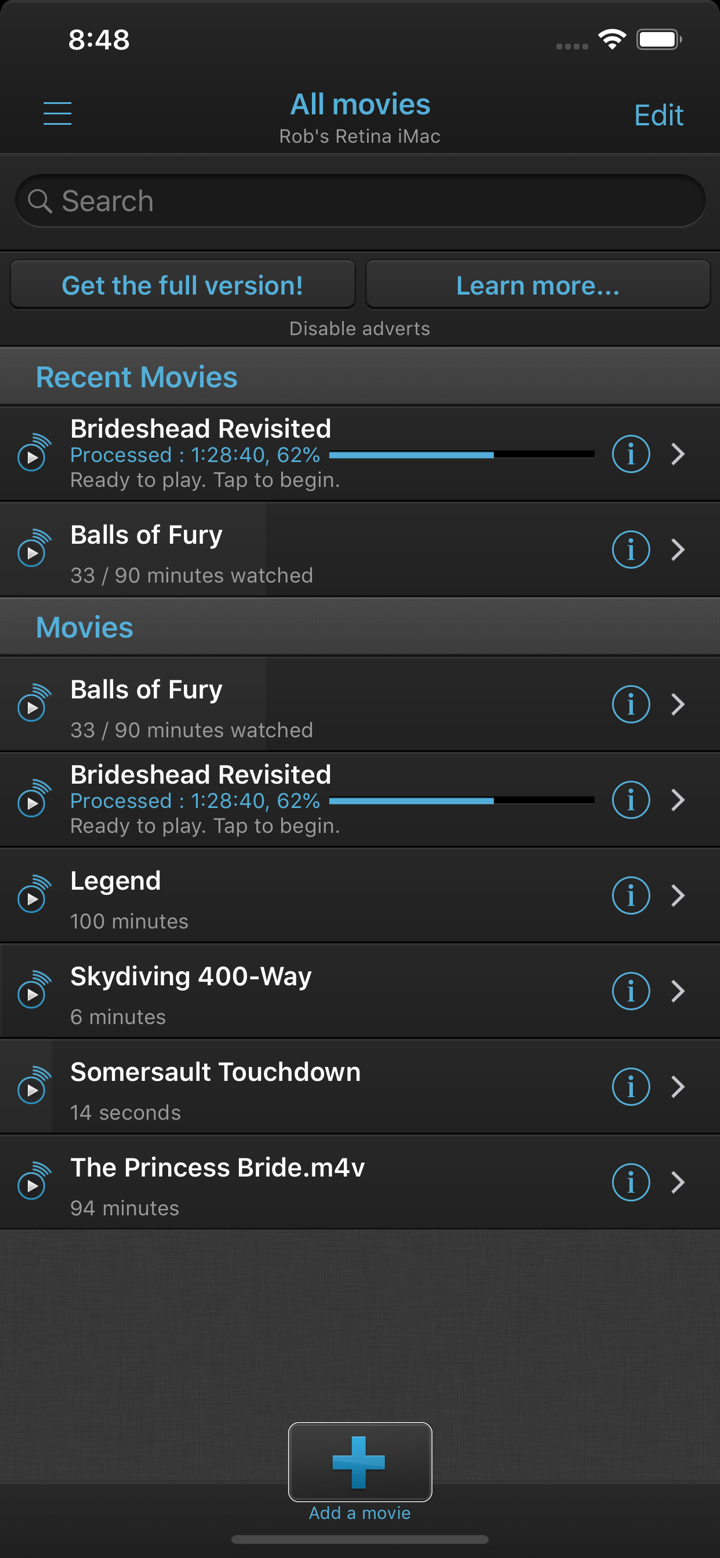 VLC Streamer screenshot 1