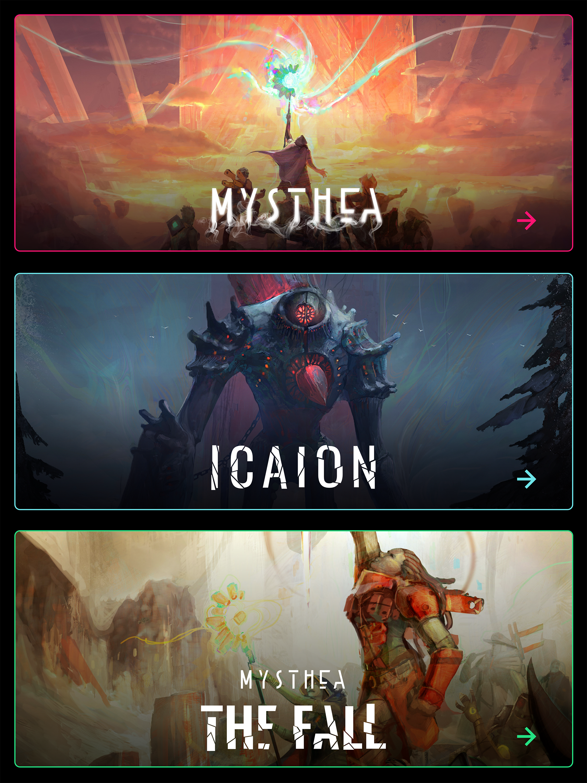 Mysthea Icaion Universe