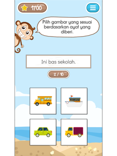 Belajar Membaca (B. Malaysia) screenshot 12