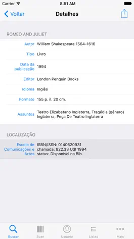 Game screenshot Bibliotecas USP apk
