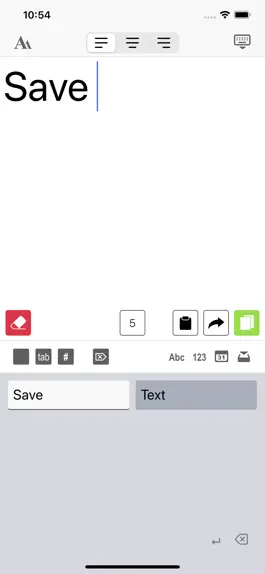 Game screenshot Giant Text Field apk