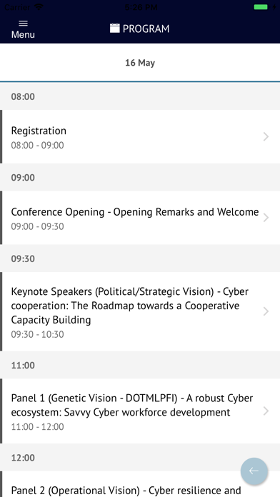 CD SDP – Conference 2019 screenshot 4