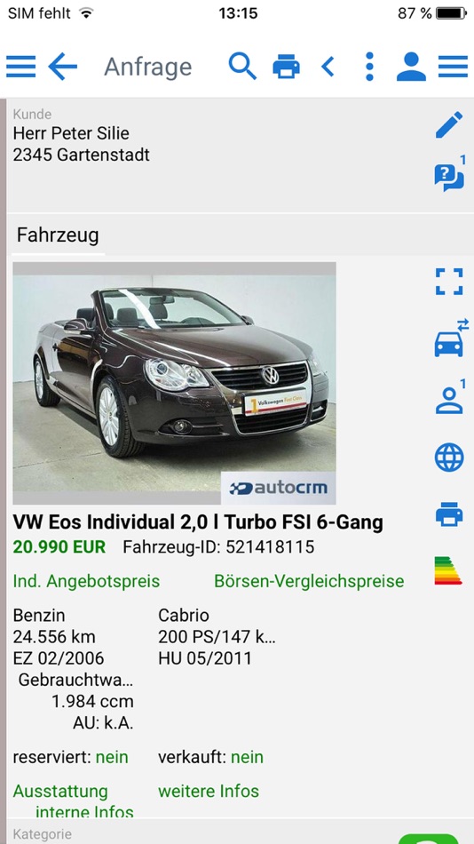 #1. autocrm AM3 (iOS) 由: IMAGO IT GmbH