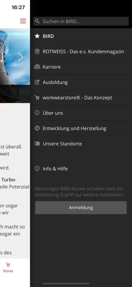 BIRD – Die STRAUSS Info-App