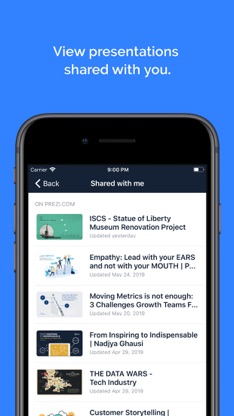 Prezi Viewer screenshot 2