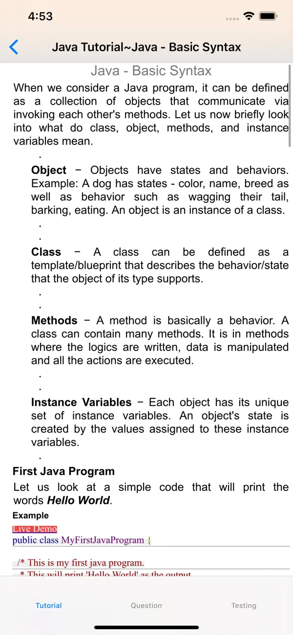 #2. Java Question for Interview (iOS) De: 强 马