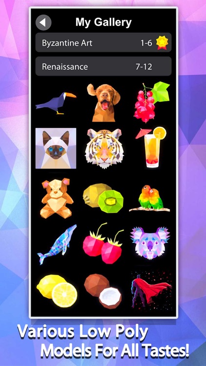 Idle Painter 3D-Low Poly&Tap screenshot-0
