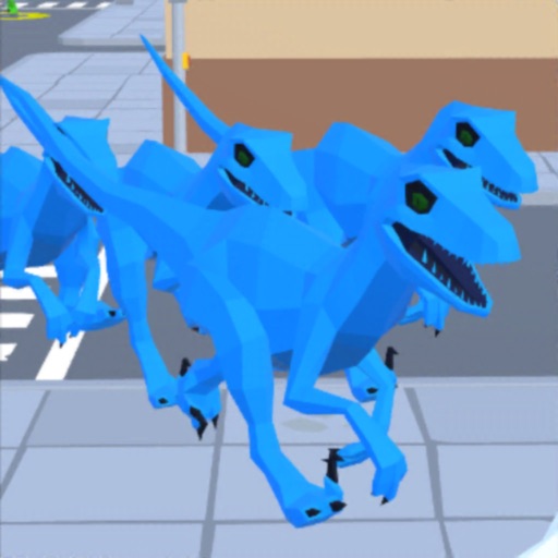 Dino Crowd Icon