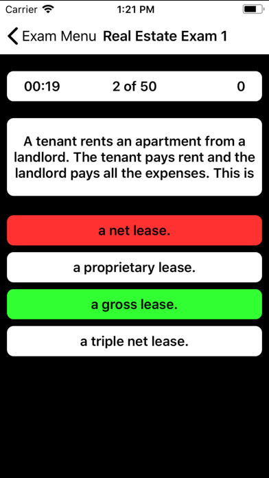 Real Estate Mastery Exam Prep Screenshot