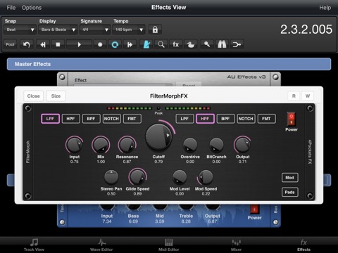 FilterMorph AUv3 Audio Pluginのおすすめ画像6