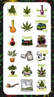 weed firm marijuana emojis app iphone screenshot 2