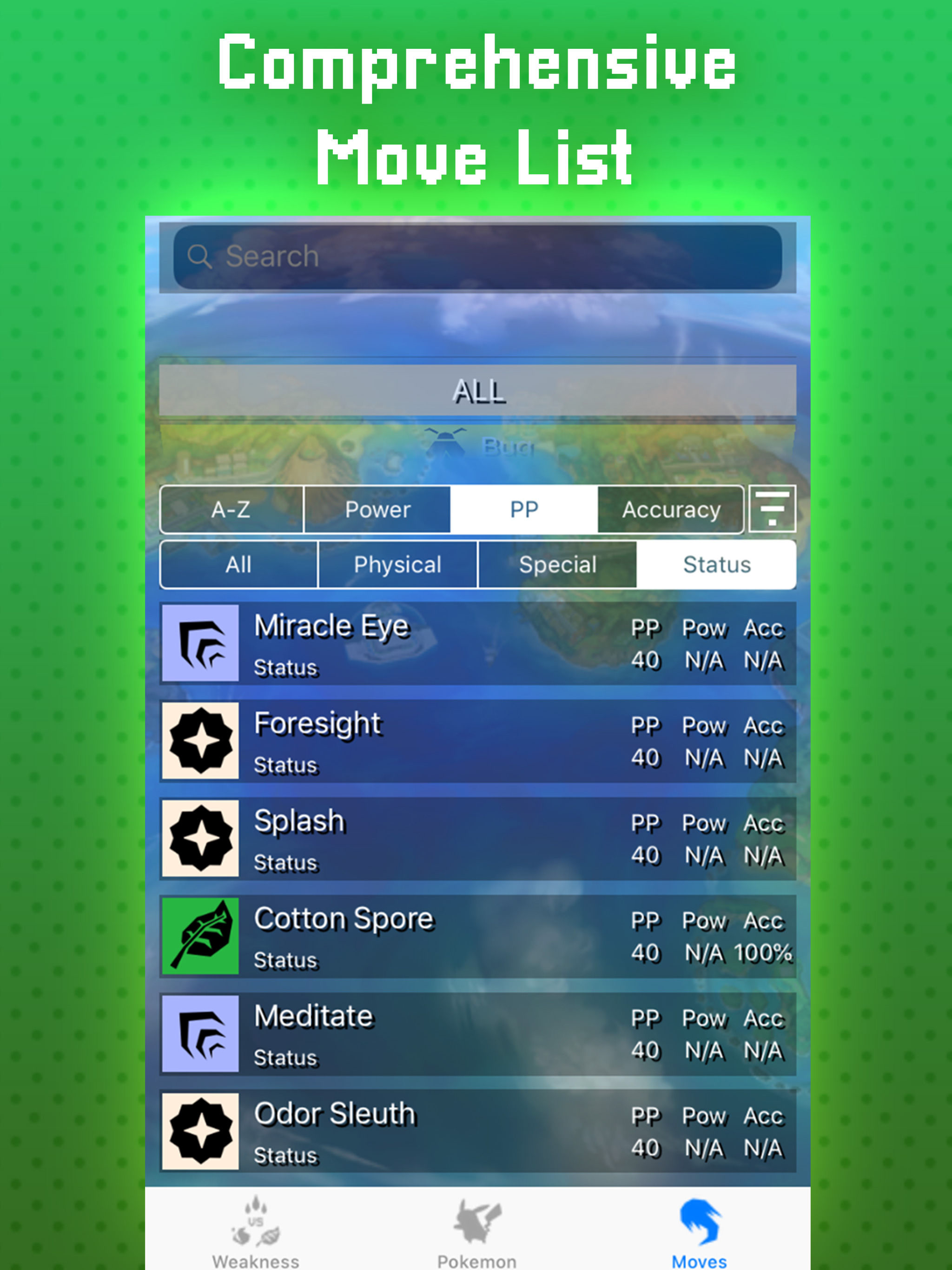 Poke Battle: Type Weakness App