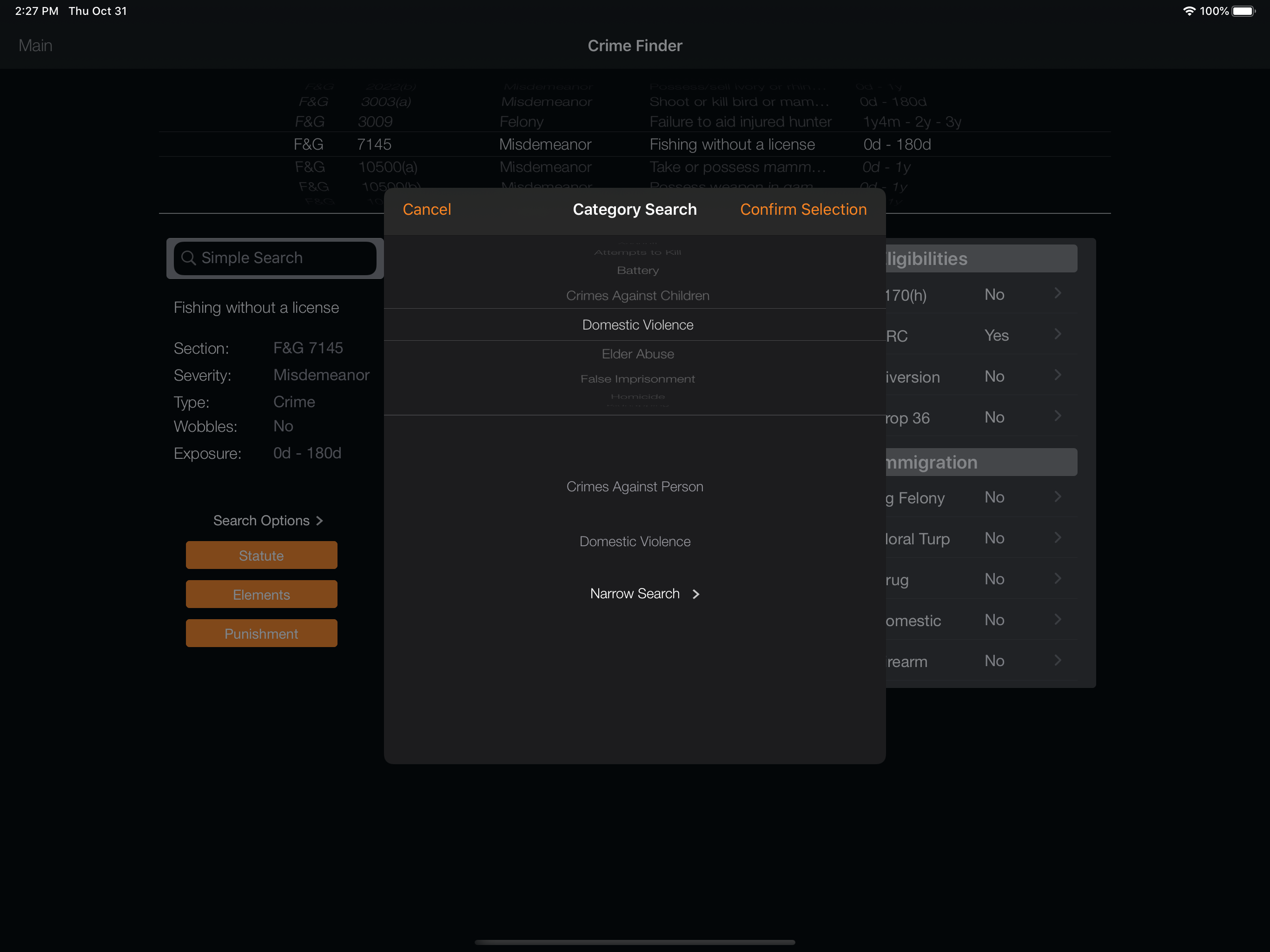 California Crime Finder - Pad screenshot 10