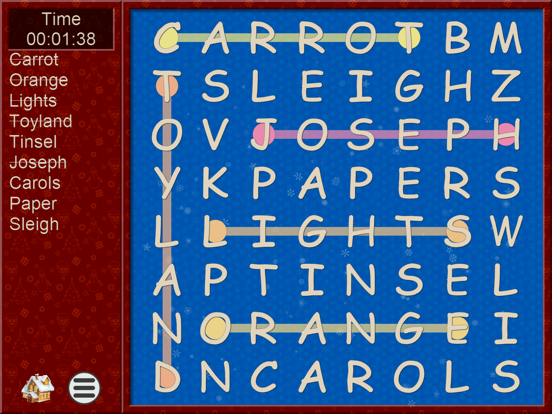 Screenshot #4 pour Xmas WordSearch - word seek