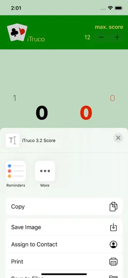 Game screenshot iTruco hack
