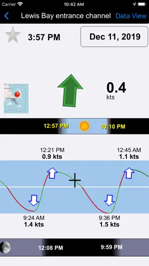 Real Tides & Currents Graph HD iPhone Screenshot 4