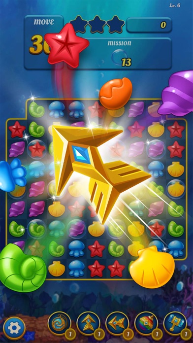 Ocean Splash Match 3 screenshot 4