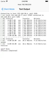 IPerf - Speed Test Tool iphone bilder 2