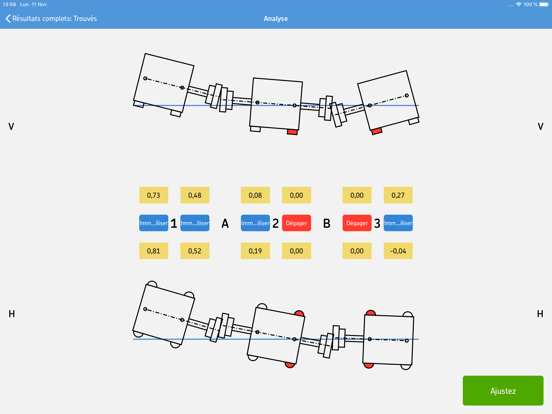Screenshot #6 pour SKF Machine train alignment