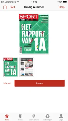 Game screenshot Sport/Voetbalmagazine. mod apk