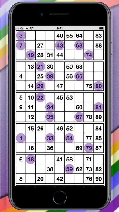 Bingo Cards, Tickets & Caller Screenshot