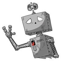 Robots emoji - smiley stickers