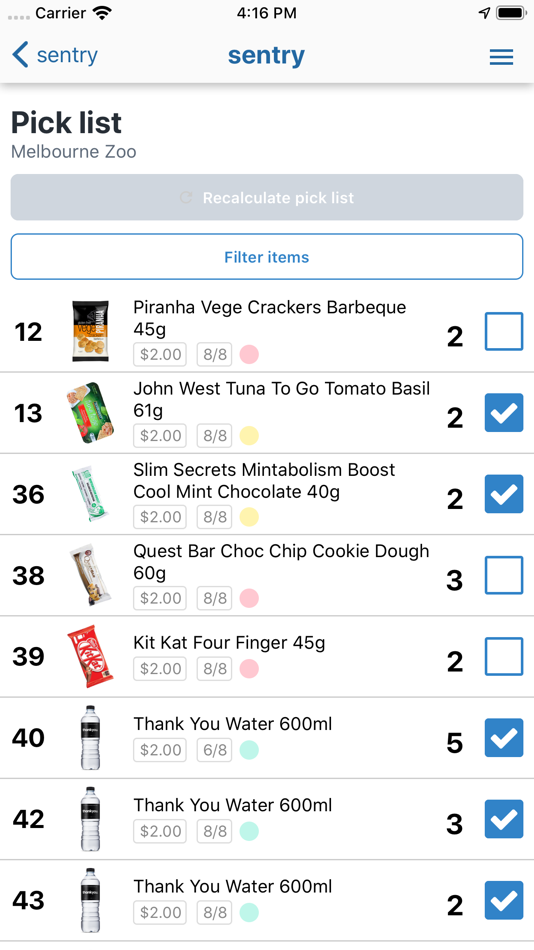 #2. Sentry (iOS) Podle: General Retailing Technologies