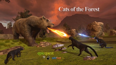 Screenshot #2 pour Cats of the Forest