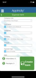 Apptricity Expense screenshot #3 for iPhone