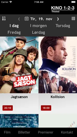Kino 1-2-3 screenshot 1