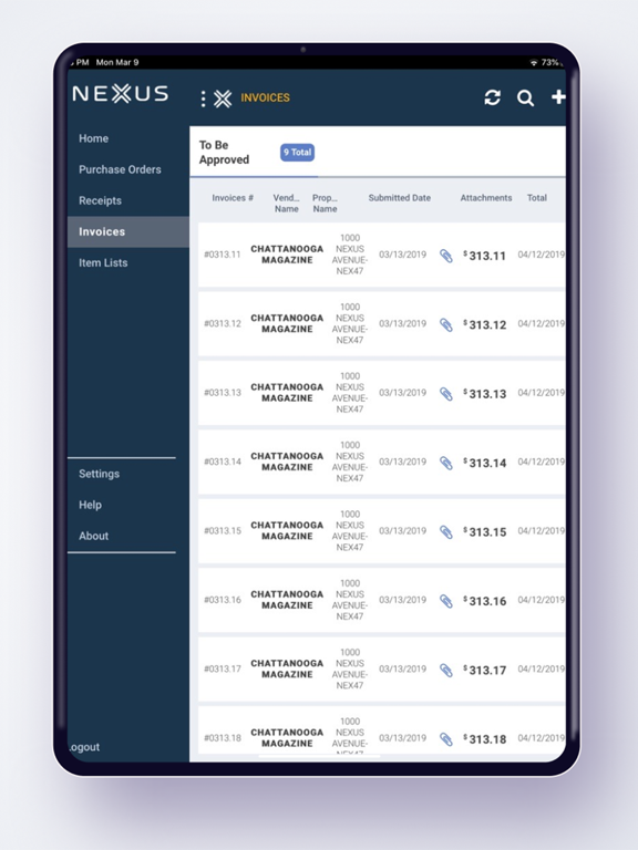 Screenshot #6 pour Nexus Payables OnTheGo