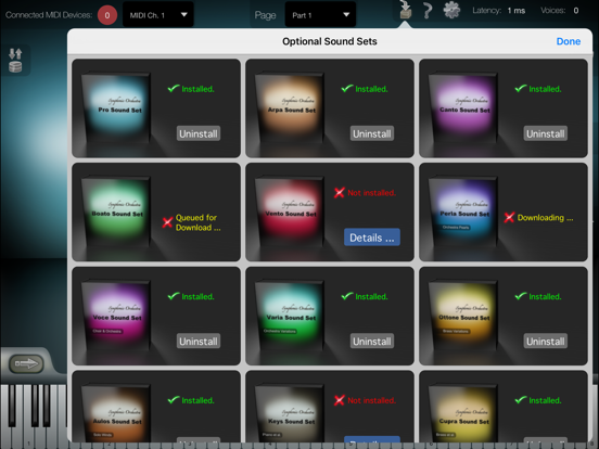 iSymphonic Orchestra iPad app afbeelding 7