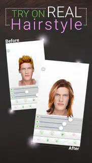 your perfect hairstyle for men iphone screenshot 1