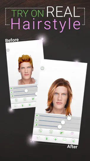 Screenshot von Perfekte Frisur Für Männer auf dem iPhone 1