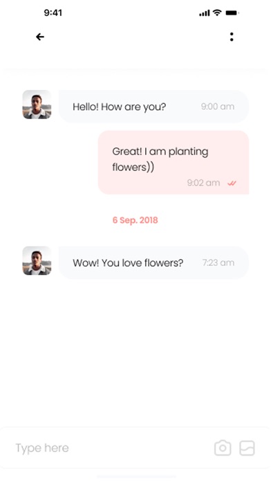 Haircation - Mentor Chat Screenshot