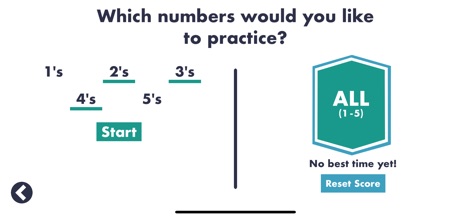 MathEdge Division for Kids - Users can customize their learning by selecting specific number sets for practice and monitor their progress with the built-in score tracker.