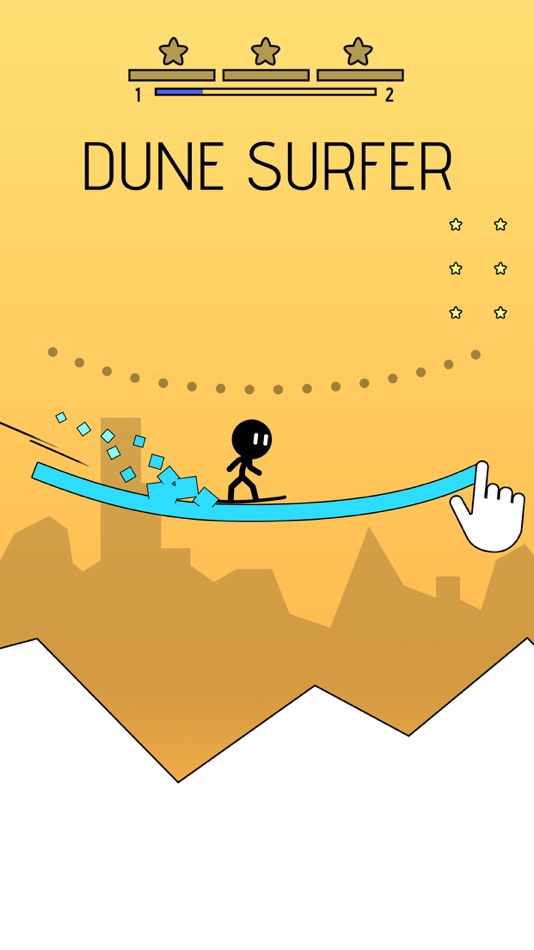 #1. Dune Surfer (iOS) 由: Crazy Labs