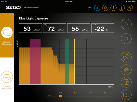 Screenshot #4 pour Seiko Blue/UV Sensor