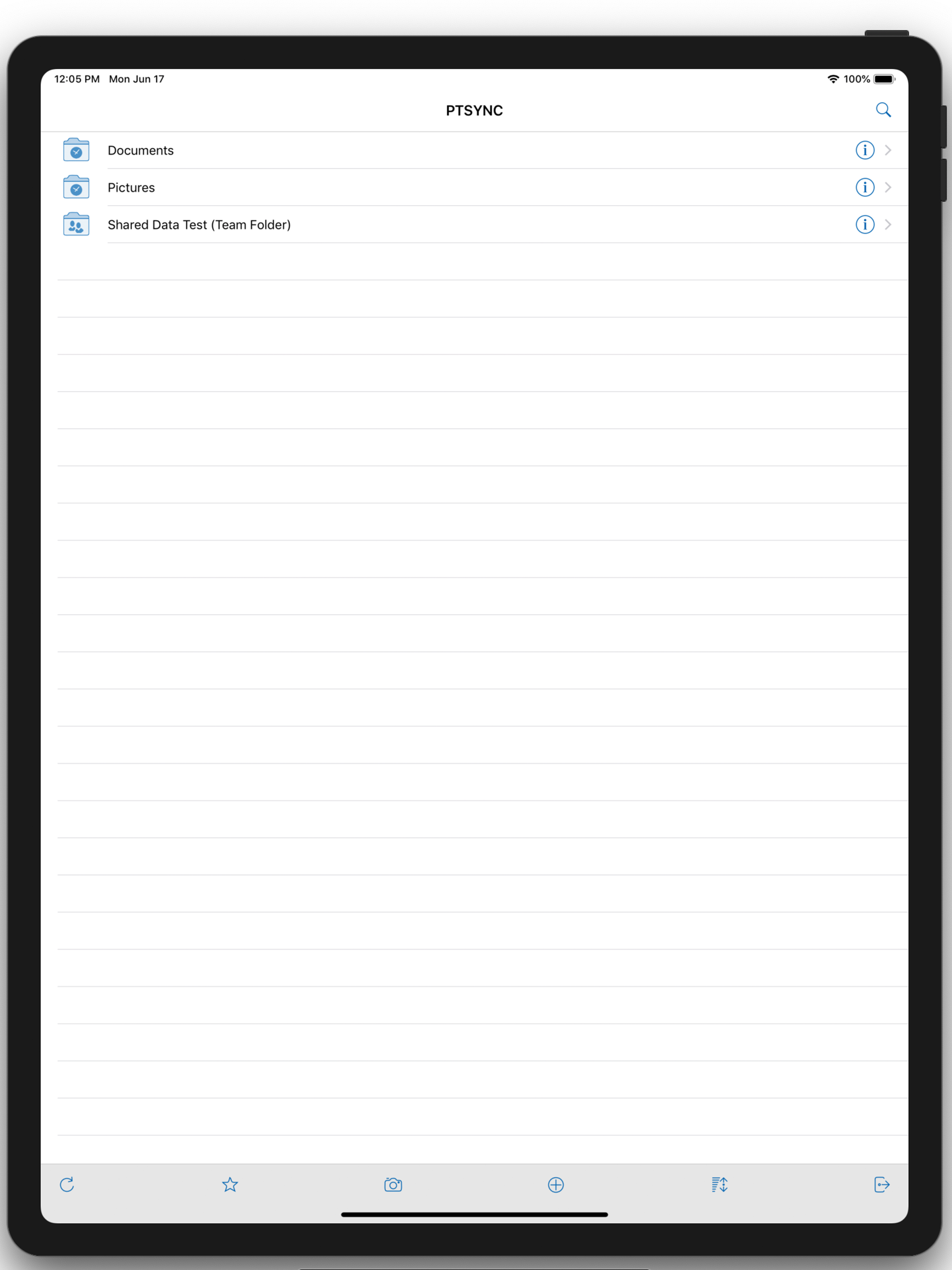 PTSYNC screenshot 4