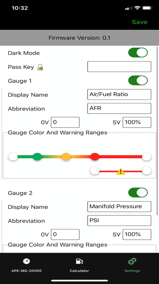 #10. APE X85 (iOS) 由: AlternativePerformanceEng
